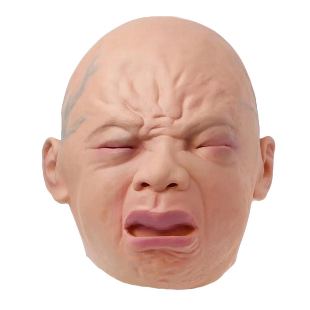 realistic crying baby mask